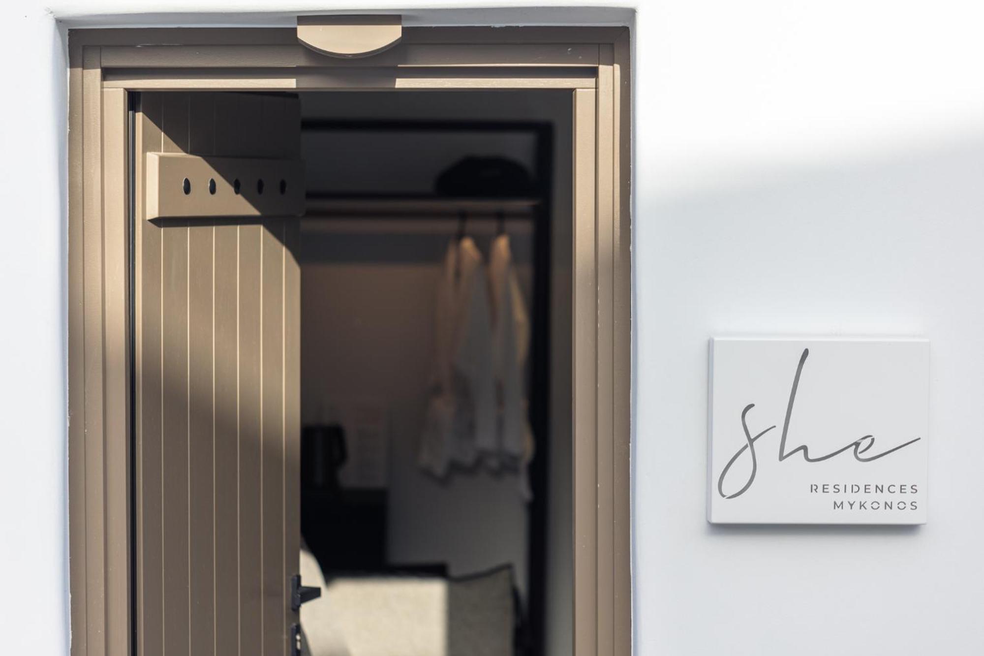 Mykonos Town She Mykonos - The Residencyアパートホテル エクステリア 写真