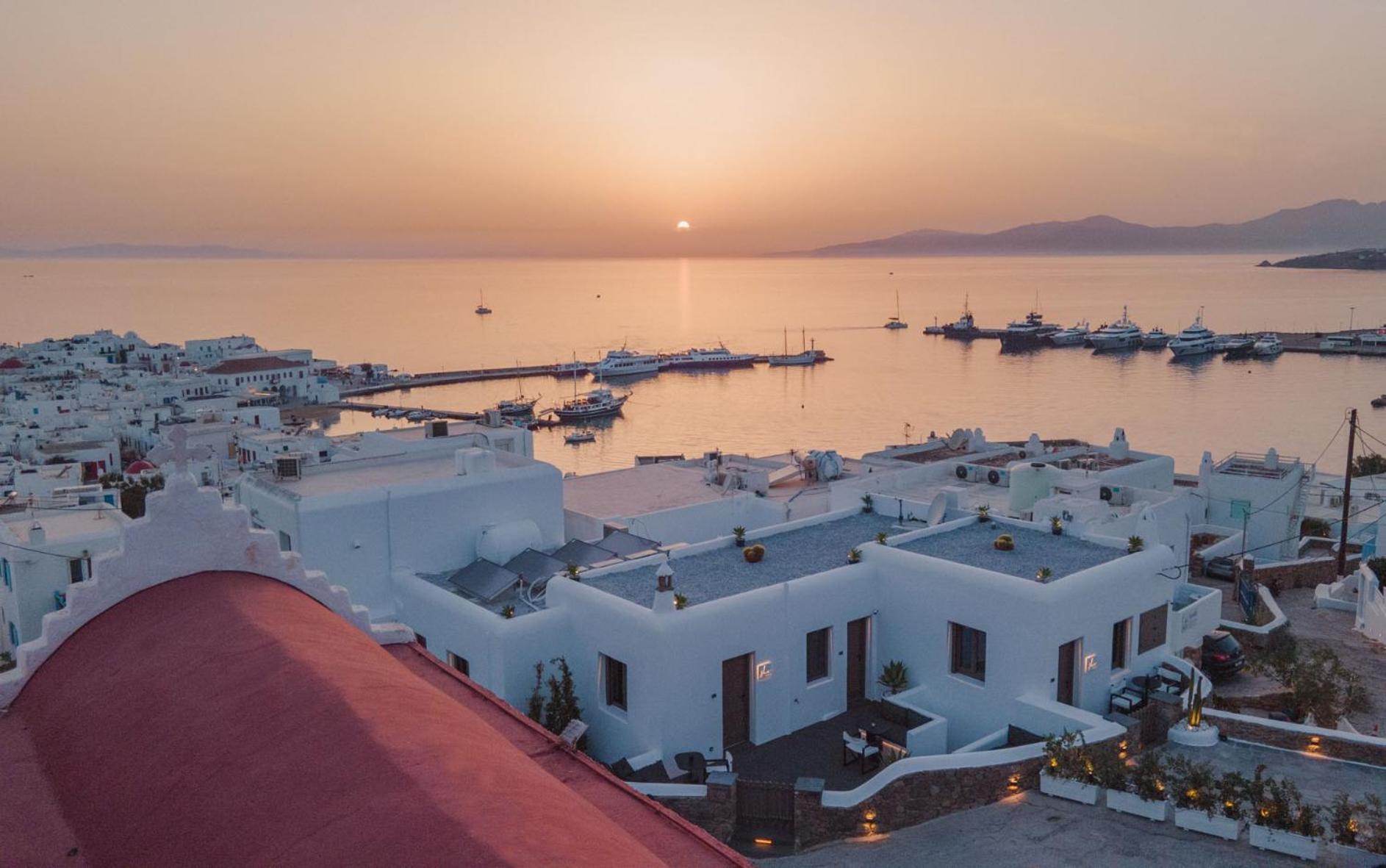 Mykonos Town She Mykonos - The Residencyアパートホテル エクステリア 写真